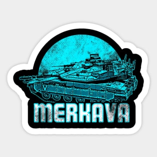 Merkava Battle Tank Sticker